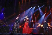 Eurovision 2016:  Βοσνία  Ερζεγοβίνη:  Ένα τείχος από συρματοπλέγματα on stage