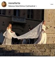 Χανδρής-Φόρτε: Ο παραμυθένιος γάμος τους στην Τοσκάνη