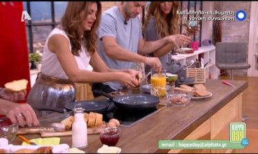 «Happy Day»: Έφτιαξαν το  πρωινό τους on air