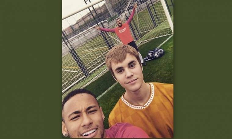 Όταν ο Justin Bieber συνάντησε τον… Neymar!