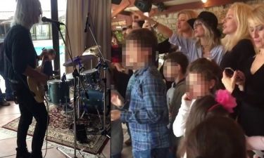 Όλοι στο πάρτι του Καρβέλα Junior – Πάνια και Βίσση χειροκροτούσαν μπαμπά και γιο να παίζουν μουσική