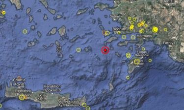 Ισχυρός σεισμός στη Νίσυρο (pics)
