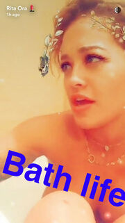 Rita Ora: Γυμνή στο Snapchat (φωτο)