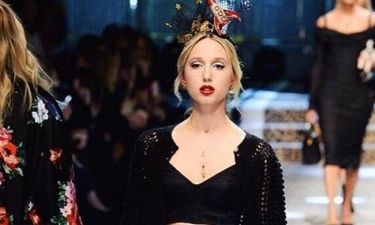 Η Μαρία – Ολυμπία στη πασαρέλα με Dolce & Gabbana