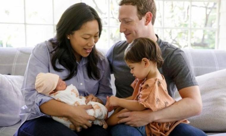 Mark Zuckerberg: Έγινε για δεύτερη φορά μπαμπάς - Η πρώτη φωτό της κόρης του και το τρυφερό μήνυμα