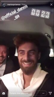 Ο Ντάνος είναι στην Κύπρο και ξεφαντώνει με τον Μάριο Πρίαμο! (φωτό)