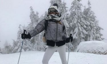 Ελένη Πετρουλάκη: Για σκι τα Χριστούγεννα