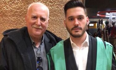 Γιώργος Παπαδάκης: Η φωτό από την ορκωμοσία του γιου του