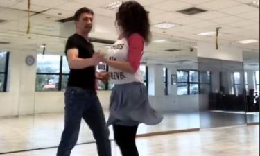 DWTS 6: Η Δωροθέα Μερκούρη «λιώνει» στις πρόβες για τη νέα της χορογραφία