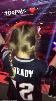 Η κόρη της Gisele έκλεψε την παράσταση στο Super Bowl