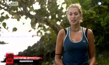 Survivor 2: Κωνσταντίνα Σπυροπούλου: «Με πείραξε που έφυγε η Κατερίνα»