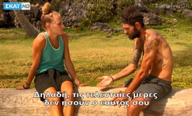 Survivor 2: Δαλάκα και Μουρούτσος έλυσαν τις διαφορές τους και εκείνη ζήτησε συγγνώμη από την ομάδα!