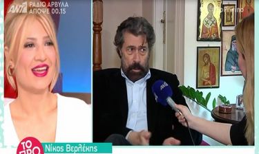 Νίκος Βερλέκης: «Τηλέφωνο για δουλειά σήκωσα μόνο μία φορά και ντράπηκα γιατί…»
