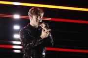 Eurovision 2018: Σουηδία: Εντυπωσίασε ο Benjamin Ingrosso με τα οπτικά εφέ 