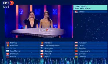 Eurovision 2018: Β’ ημιτελικός: Αυτές είναι οι δέκα χώρες που πέρασαν στον τελικό