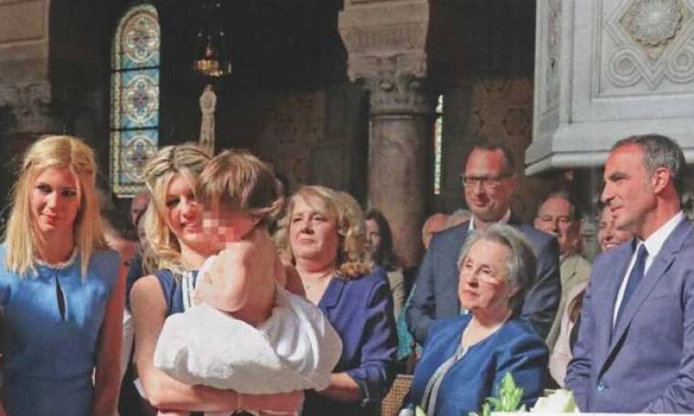 Νίκος Αλιάγας - Τίνα Γρηγορίου: Βάπτισαν τον γιο τους