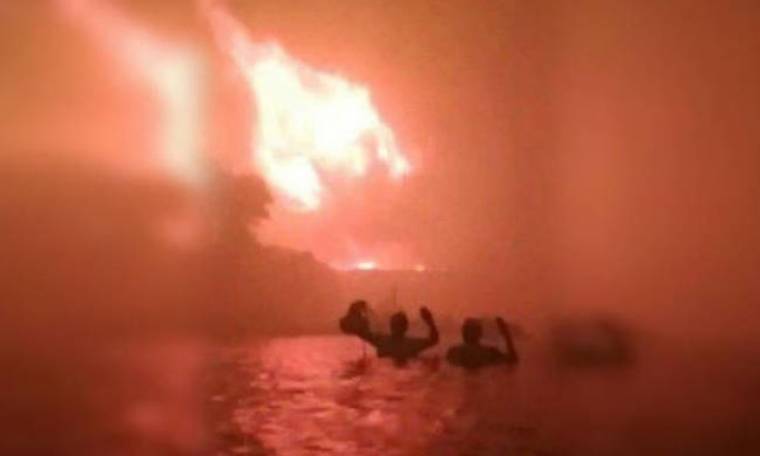 Φωτιά Μάτι: Αυτό είναι το πιο σοκαριστικό βίντεο από την πυρκαγιά