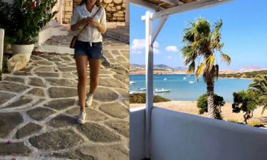 Πρωταγωνίστρια τουρκικής σειράς του Mega κάνει διακοπές στην Ελλάδα