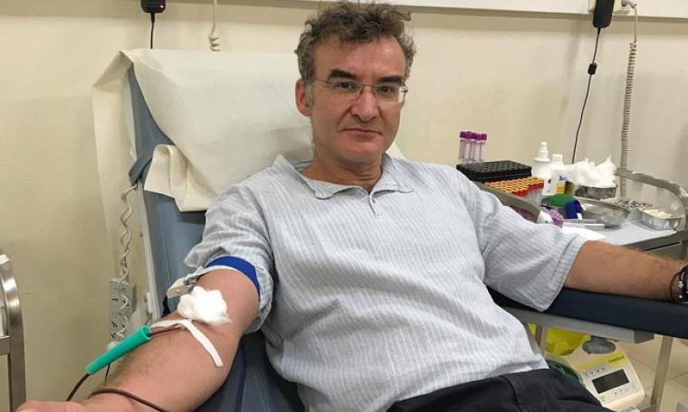 Νίκος Ορφανός: Έγινε δωρητής αίματος