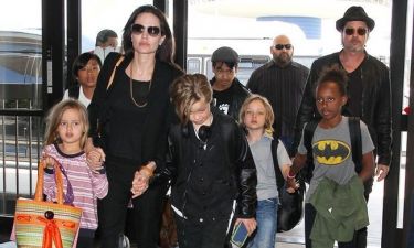 Μυστική συνάντηση Jolie - Pitt για το καλό των έξι παιδιών τους