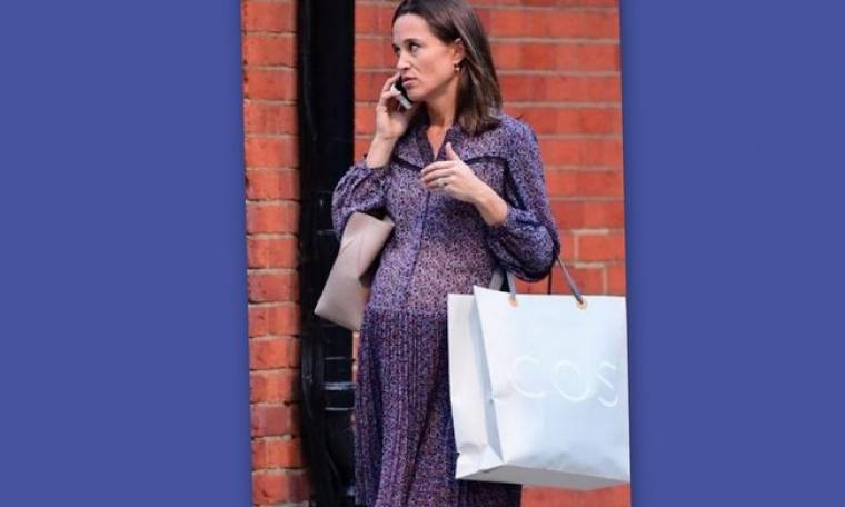 Η έγκυος Pippa Middleton για ψώνια στο Chelsea