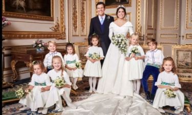 Οι πρώτες επίσημες φωτογραφίες από το γάμο της πριγκίπισσας Ευγενίας