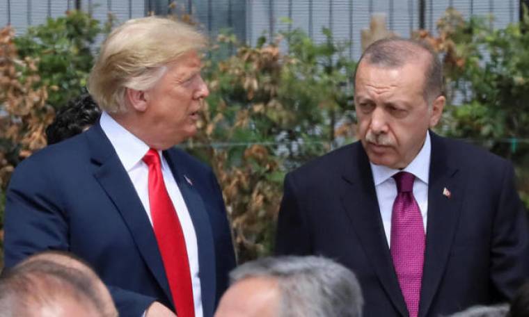Νέο «χαστούκι» Τραμπ σε Ερντογάν: «Δεν αποσύρω τις κυρώσεις των ΗΠΑ κατά της Τουρκίας» (Vid)