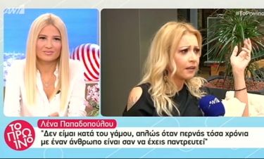 Η Λένα Παπαδοπούλου αποκάλυψε τους λόγους που δεν έχει παντρευτεί το σύντροφό της