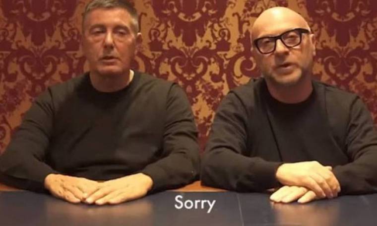 Dolce & Gabbana: Δημόσια απολογία & απόλυτος χλευασμός στην Κίνα (vid)
