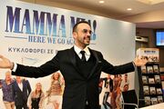 Ο Πάνος Μουζουράκης στους ρυθμούς της ταινίας Mamma Mia! Here we go again»