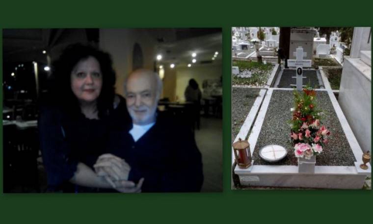 Μαίρη Μπάρκουλη:Στόλισε τον τάφο της μητέρας της-Σε λίγες μέρες θα στολίσει και του Ανδρέα Μπάρκουλη