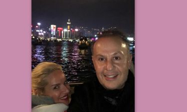 Μαρία Μπεκατώρου: Έκανε Πρωτοχρονιά στο Χόνκγ Κονγκ με τον σύζυγό της (φωτό)