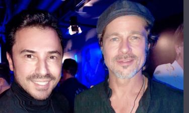 Ο Γιώργος Σατσίδης συνάντησε τον Brad Pitt!