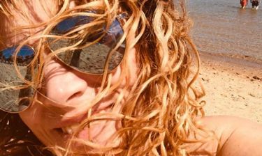 Ελεωνόρα Ζουγανέλη: Έκανε την πρώτη βουτιά στη θάλασσα για φέτος