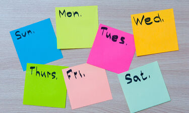 Ποια μέρα της εβδομάδας ευνοείσαι;