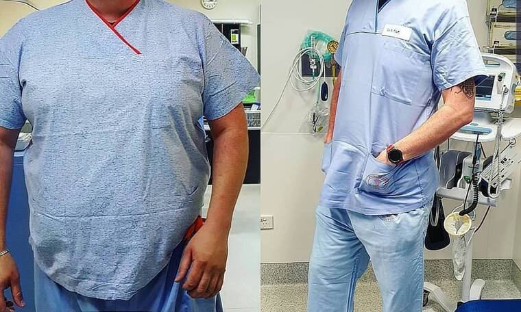 Το διάστημα ανάμεσα στις γεννήσεις των δύο παιδιών του έχασε 70 κιλά! Απίστευτη αλλαγή! (photos)
