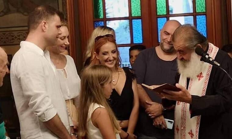 Στόκας-Ψυχίδου: Το φωτογραφικό άλμπουμ από τη βάφτιση της 9χρονης κόρης τους! (Photos)