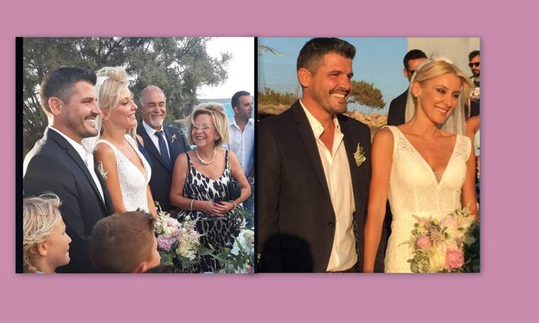 Φραγκάκη - Μάρκογλου: Ο λαμπερός γάμος τους στην Πάρο και το... παρατράγουδο! (Photos & Videos)