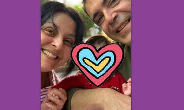 Βασιλική Ανδρίτσου: Η πιο τρυφερή φώτο του άντρα της με την κόρη τους ανήμερα των γενεθλίων του