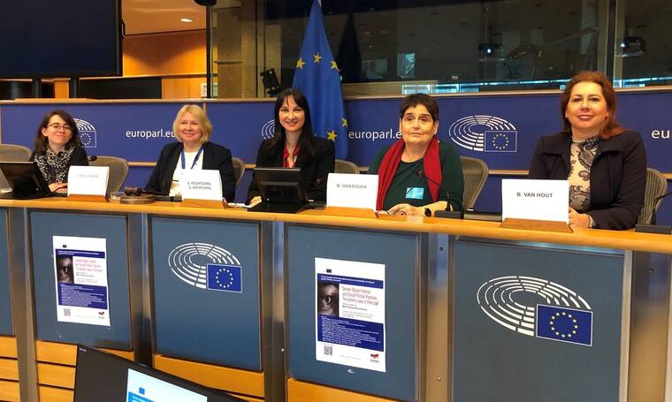 Μία συγκινητική πρωτοβουλία ενάντια στη βία κατά των γυναικών από ελληνική φωνή στο Ευρωκοινοβούλιο