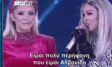 Eurovision 2020: Ελένη Φουρέιρα: «Είμαι πολύ περήφανη που είμαι Αλβανίδα» (Video)