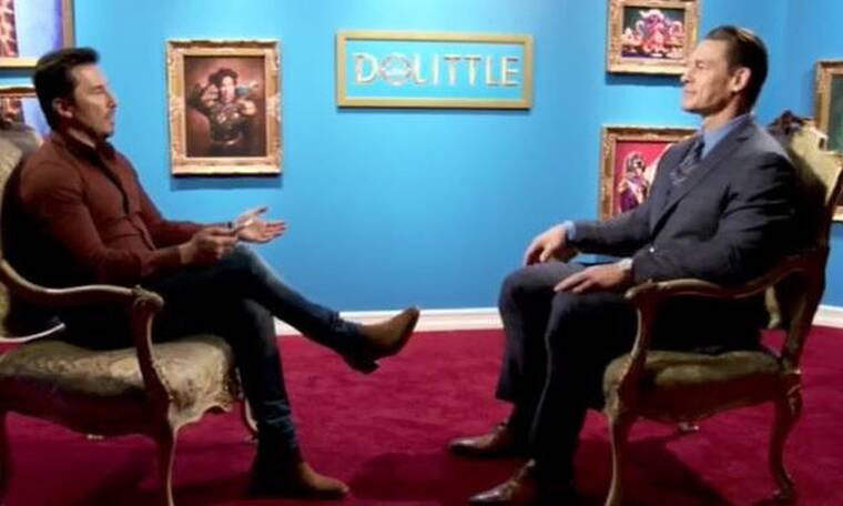Σατσίδης: Συνάντησε τον θρύλο του Αμερικανικού wrestling και νυν ηθοποιό του Χόλιγουντ, John Cena