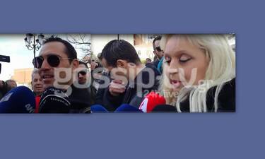 Κηδεία Κώστα Βουτσά: Λύγισε ο Άνθιμος Ανανιάδης έξω από τη Μητρόπολη Αθηνών (Video)