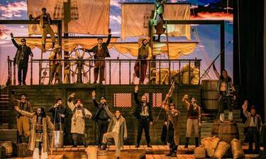 Θέατρο Παλλάς: Συνεχίζονται κανονικά οι παραστάσεις του musical Moby Dick 