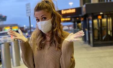 Στέλλα Καλλή: Επιστρέφει από Νέα Υόρκη και οι φωτό από το αεροδρόμιο σοκάρουν (Photos)