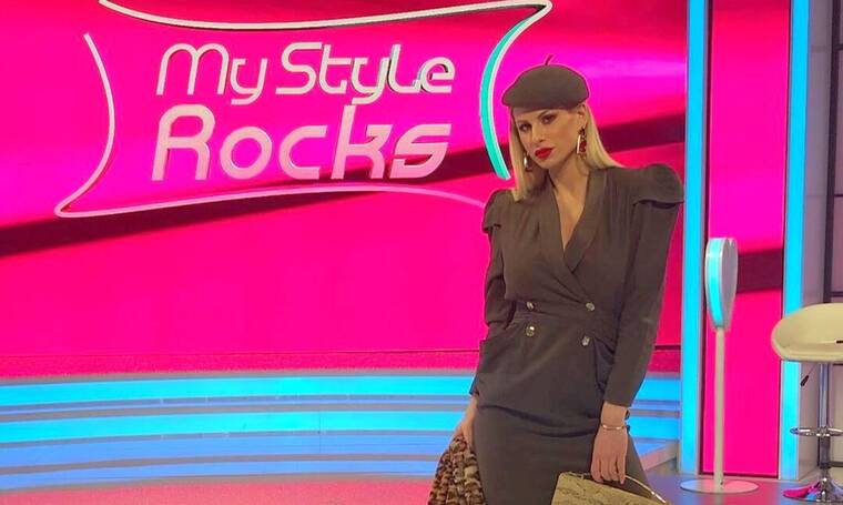 My Style Rocks: Η Ευρυδίκη έκανε το μαξιλάρι της φόρεμα και μείναμε άφωνοι με το κορμί της! (photos)