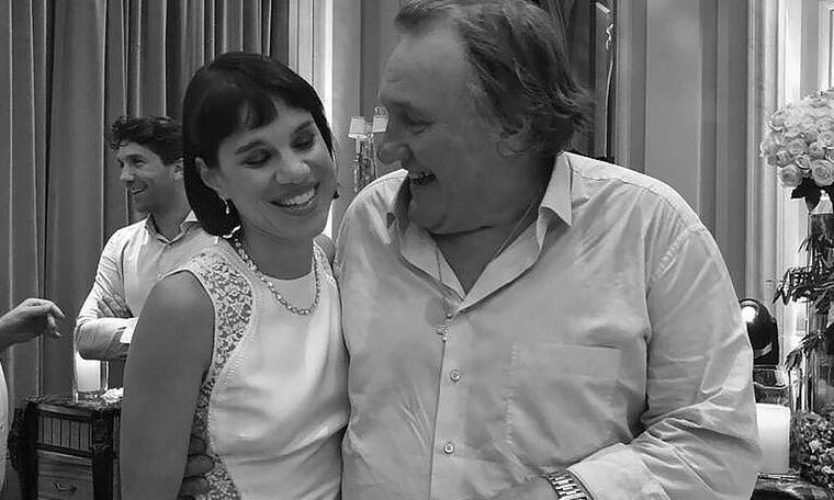 Gerard Depardieu: Η ορθόδοξη βάπτισή του και η συνάντηση με τη Μόνικα! (pics)