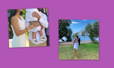 Ζευγάρι της showbiz βάπτισε τον δύο ετών γιο του και αυτές είναι οι πρώτες φωτογραφίες