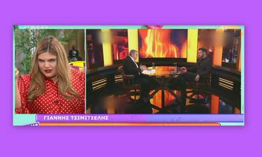 Χαμός στην εκπομπή Πάμε Δανάη για τη συνέντευξη του Τσιμιτσέλη στον Χατζή