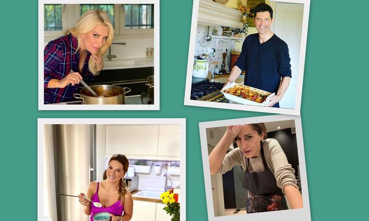 Οι celebrities το 2020 λάτρεψαν τη μαγειρική - Δες φωτό από τις κουζίνες τους